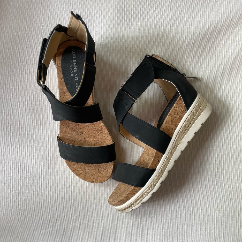 Adrienne Vittadini Cape Ann Wedge Sandal